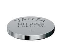 Pile bouton Varta CR2025 lithium 3V - lot de 10