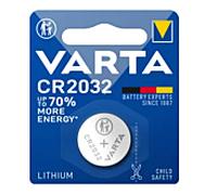 Varta Pile bouton CR2032 – 3,0 V / 220 mAh – Lithium – Bli1