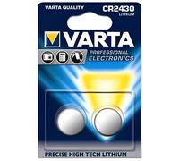 Pile bouton - VARTA - CR2430 - Lot de 2 - Lithium 3V - 280 mAh
