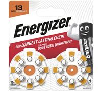 Energizer Pile pour prothèses auditives ZA 312 zinc-air 1,45 V Languette brune 16 pc(s)