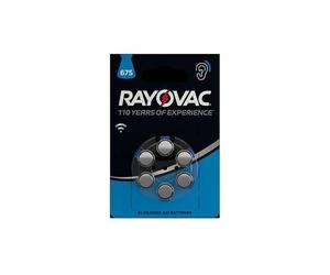 Pile bouton zinc air rayovac 1.45 v 630 mah 4600.745.416 (6 pcs/bl)