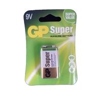 Pile carrée GP Batterie Super Alcaline 9V type 6LR61
