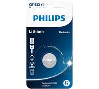 Pile CR1632 / DL1632 Philips Bouton Lithium 3V