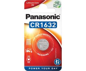 Pile CR1632 Panasonic Bouton Lithium 3V
