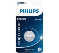Pile CR2016 / DL2016 Philips Bouton Lithium 3V