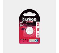 Pile CR2016 Uniross Lithium 3V