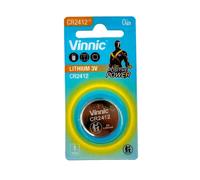 Pile CR2412 Vinnic Bouton Lithium 3V