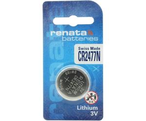 Pile CR2477N Renata Bouton Lithium 3V
