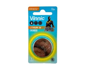 Pile CR3032 Vinnic Bouton Lithium 3V