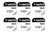 Pile de montre bouton varta 321 SR616SW 1.55v lot 6 piles