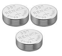 Pile de Montre de Renata Renata Fait-Swiss 357 ou SR44SW ou AG13 1.55V (3 x 357 ou SR 44 SW)