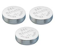 Pile de montre de Renata Renata fait-Swiss 384 ou SR41SW ou AG3 1, 5V (3 x 384 ou SR 41 SW)
