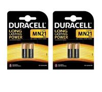 Pile de sécurité - DUR203969 - Duracell - 12V MN21/23A - Alcaline - Lot de 2
