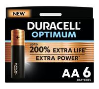 Pile Duracell AA x6 Optimum