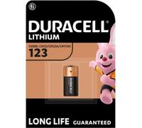 Pile DURACELL CR 123 x1 Lithium