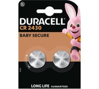 Pile DURACELL CR 2430 x2 3V Lithium