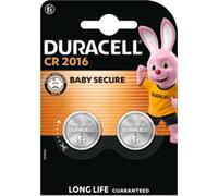 Pile DURACELL DL/CR 2016, pack de 2 unités