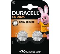 Blister 2 piles Lithium Duracell CR2025
