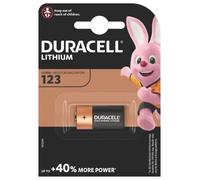 Pile Duracell Lithium Haute Puissance CR123 3 Volts