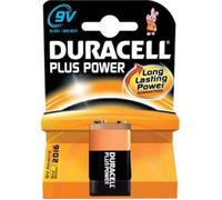 Pile Duracell Plus Power MN1604 9V-Block lot 9V Alkaline