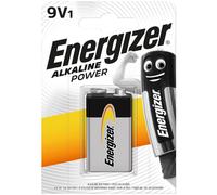 Pile ENERGIZER POWER 9V 6LR-61 x 1 unité