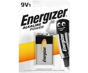 Pile ENERGIZER POWER 9V 6LR-61 x 1 unité