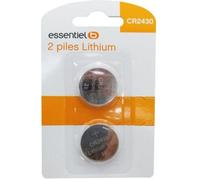 Pile ESSENTIELB CR 2430 x2 piles Lithium