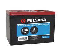 Pile hybride alcaline compacte Pulsara Noir 9 V / 130 Ah