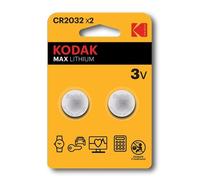 Kodak Pile lithium CR2032 3V ULTRA Blister de 2 piles