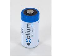 Pile lithium 3V 1.5Ah CR123A EXALIUM