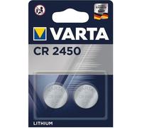 Pile lithium bouton CR2450 blister de 2