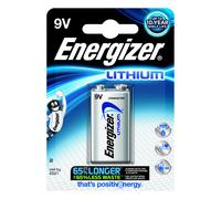 pile lithium energizer ultimate - 6lr61 - 9 volts - blister de 1 pile