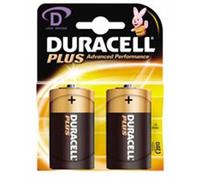 Duracell - lr20 x2 plus - Lot de 2 piles alcalines type lr20 d 1,5 volts