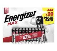 Pile Lr3 (aaa) Alcaline(s) Energizer Max 1.5 V 20 Pc(s)
