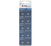 Pile LR41 - Lot de 10 Piles LR41 / AG3 - Piles Bouton LR41 Alcalines - Pile AG3 pour Montres, Thermomètres et Dispositifs Électroniques - Piles Montre 192 - SR41W