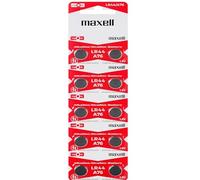10 Piles LR44 / A76 / V13GA Maxell Alcaline 1,5V