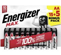 E303329900 Energizer Max Alk AA BP20 15+5
