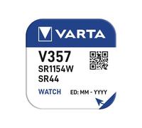 10 Piles Montre 357 / SR44 / SR1154W Varta