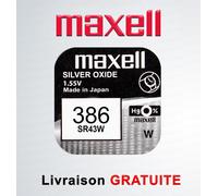 Maxell 386m Alkaline Battery Clair