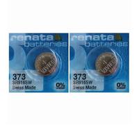 Pile montre SR916SW 373 RENATA Oxyde d'argent 1,55V V373 SR916 SR68 lot de 2 piles pour montre date de péremption éloignée