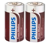 Pile philips lr14 c alcaline 2pcs