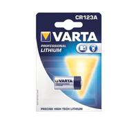 Pile photo lithium CR123 CR17345 3V VARTA