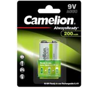 Pile Rechargeable 9V / HR22 200mAh Camelion Always Ready