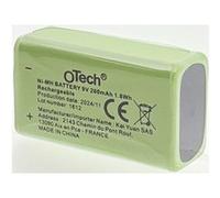 Pile rechargeable ACCUS 6LR61 9V NIMH 180mAh G