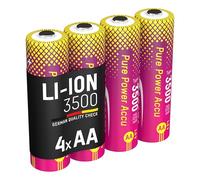Ansmann Li-Ion Akku Mignon AA Typ 3500 (min. 3200 mAh) Jeu de piles rechargeables Li-Ion 3250 mAh 1.5 V 1 pc(s)