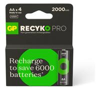 G & P Naturarznei Pile rechargeable AA Recycko Pro 2000 mAh Lot de 4