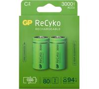 Pile rechargeable GP ReCykO+ 2x C 3000 mAh