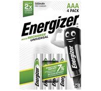 Pile rechargeable LR3 (AAA) NiMH Energizer Universal HR03 E301375700 500 mAh 1.2 V 4 pc(s)