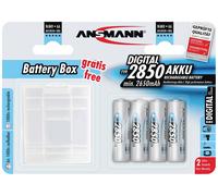 Pile rechargeable LR6 (AA) NiMH Ansmann 2850 mAh 1.2 V 1 set