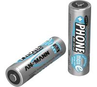 Pile rechargeable LR6 (AA) NiMH Ansmann DECT maxE HR06 1300 mAh 1.2 V 2 pc(s)